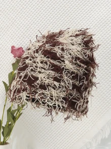 Mũ len mờ rắn - Màu Khaki - Xem 5
