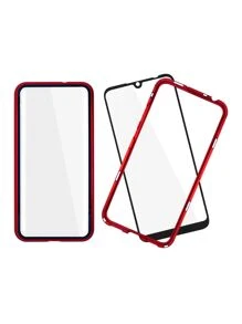 Funda Magnética de 360 grados de protección incluido Mica Cristal para iPhone 8 Plus - Rojo - Ver 3
