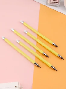 支無限鋼筆，無需削尖，無需墨水，可愛無限鉛筆，學校美術用品，帶橡皮擦