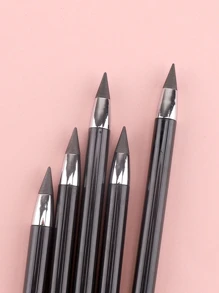 支無限鋼筆，無需削尖，無需墨水，可愛無限鉛筆，學校美術用品，帶橡皮擦