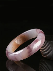 Minimalist Stone Decor Women's Bangle - bracelet - View 3