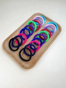 20 buc Benzi de păr de înaltă elasticitate Accesoriu de bază pentru acoperirea capului - Multicolor - Vizualizare 3