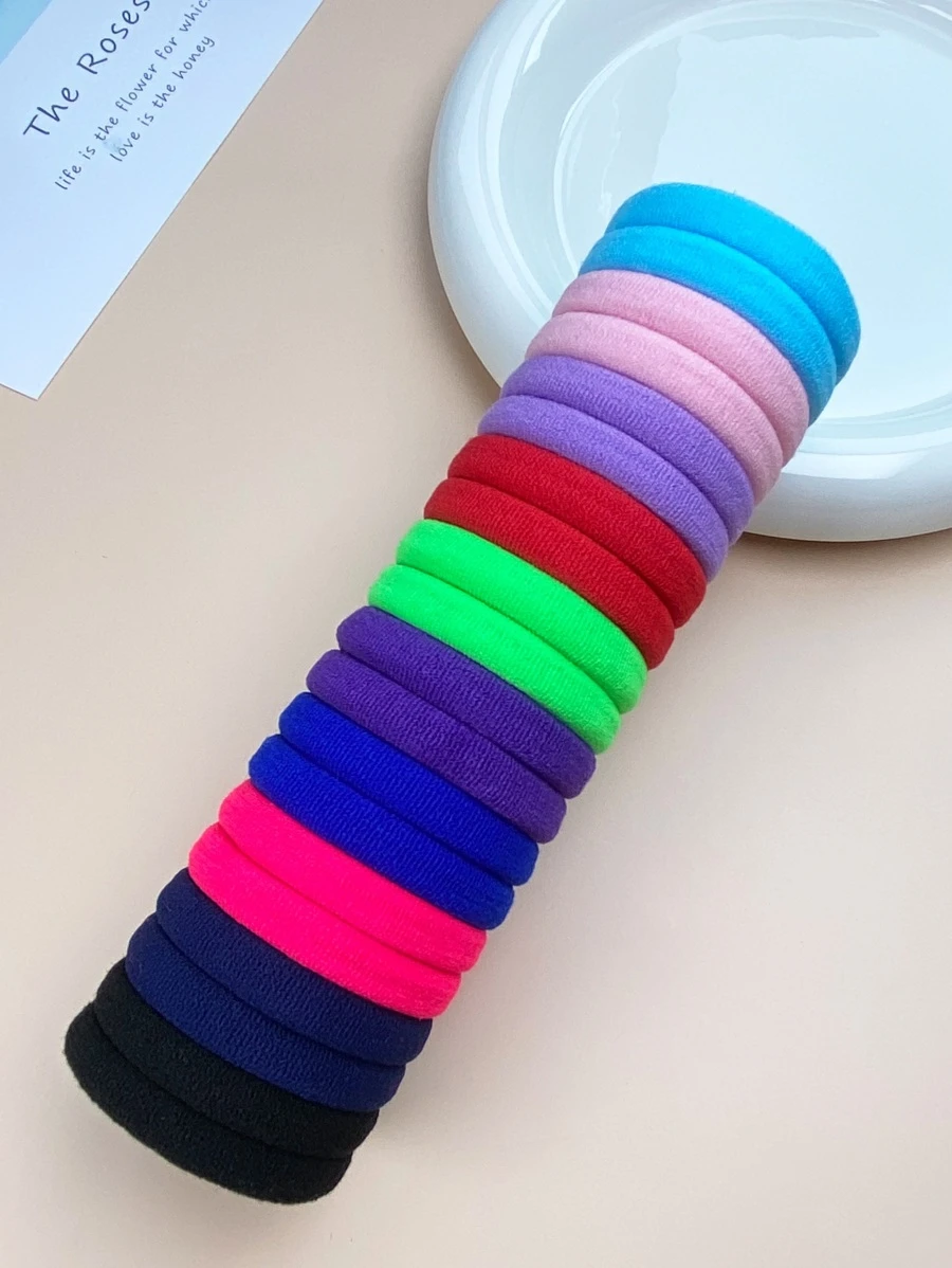 20 buc Benzi de păr de înaltă elasticitate Accesoriu de bază pentru acoperirea capului - Multicolor - Vizualizare 1