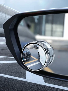 2pcs Car Blind Spot Mirror - Silver - View 1