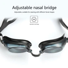 Adjustable Swimming Goggles - Màu xanh lam - Xem 2