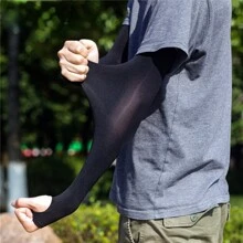1 paio Copertina estate cool e durevole elevata elasticità senza dita manica braccio per attività all'aperto come ciclismo , campeggio e pesca