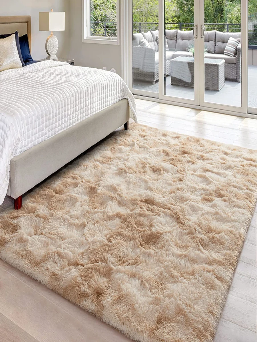 1pc Tie Dye Fuzzy Rug ,Room Decor | SHEIN USA