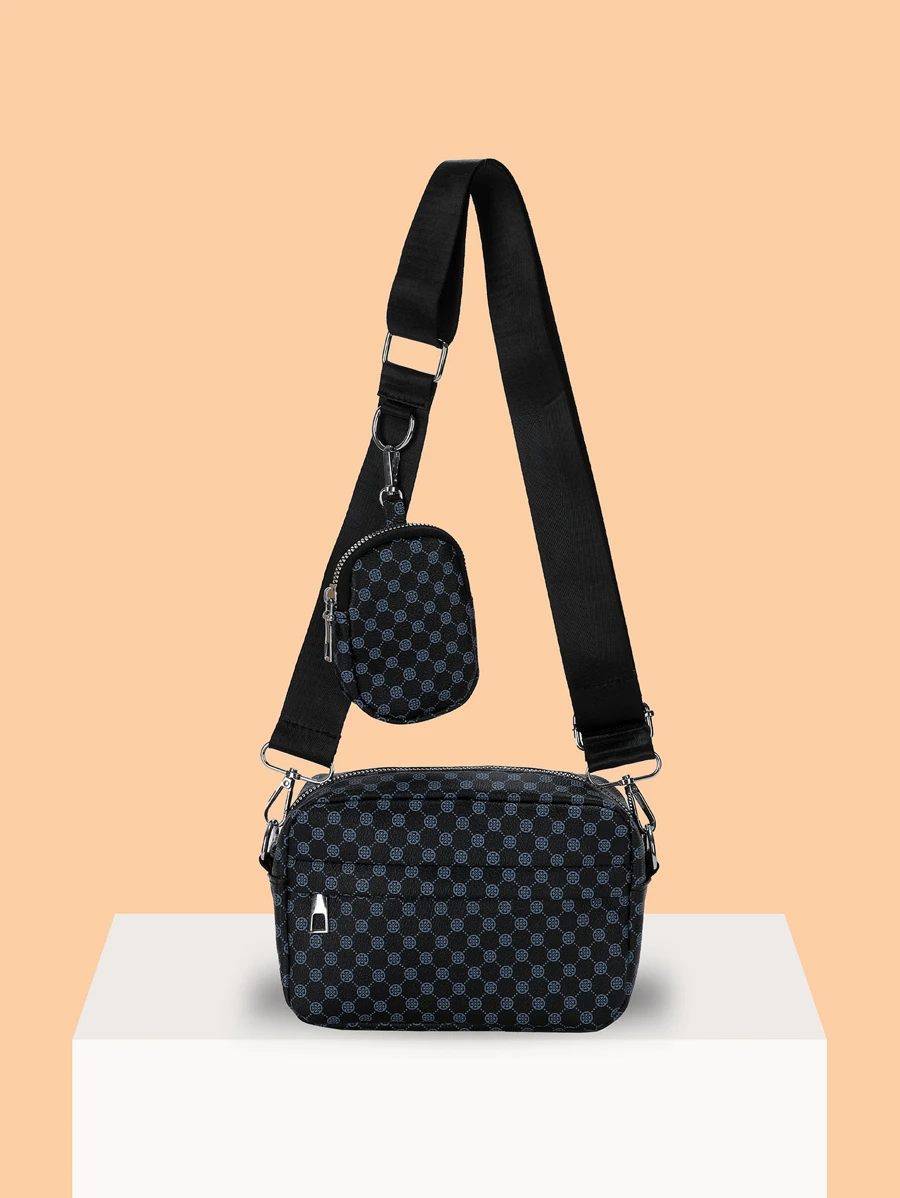 Handbag Shoulder Bag Sling Bag Crossbody Bag Sport Bag For Student High School Senior High School Student College Student Junior High School Student Middle School Student Graduate University Students For School College Outdoor Hiking Travel Camping Sport Sling Bag For Man Man Bag Cross Body Bag Side Bag Back To School School Supplies Fall Messenger Bag Bag For Man Cylinder Bag Old Money Halloween Christmas - Multicolor - View 1