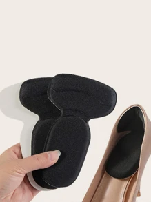 2入組黑色防摩腳跟墊