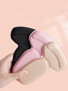 2入組黑色防摩腳跟墊