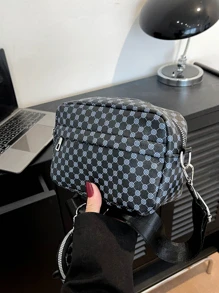 Handbag Shoulder Bag Sling Bag Crossbody Bag Sport Bag For Student High School Senior High School Student College Student Junior High School Student Middle School Student Graduate University Students For School College Outdoor Hiking Travel Camping Sport Sling Bag For Man Man Bag Cross Body Bag Side Bag Back To School School Supplies Fall Messenger Bag Bag For Man Cylinder Bag Old Money Halloween Christmas - Multicolor - View 2