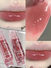 Gege Bear 水鏡保濕唇彩防水持久耐磨不沾杯唇釉Y2K液體唇膏