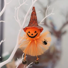 1 Miếng Halloween Quả bí ngô Thiết kế Vật rủ xuống - Màu vàng - Xem 1