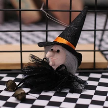 1入組女巫設計吊墜 - 黑色 - 查看 3