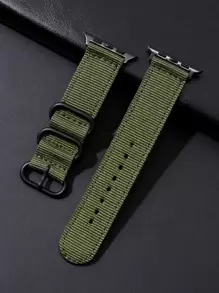 1 Stück grünes modisches Fabric Armband kompatibel mit Apple Watch Bändern 38/40/41/42/45/49mm, kompatibel mit Apple Watch Armband Ultra/Se/9/8/7/6/5/4/3/2 als Geschenk für Studenten zur Rückkehr an die Schule