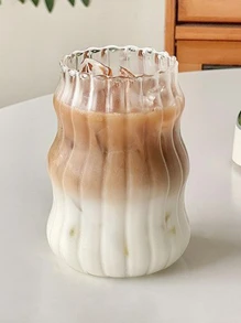 1 szt. Przezroczysty kubek z pokrywką i słomką - Przezroczysty - Zobacz 6