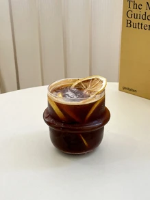 1入組透明玻璃杯子 - 無色 - 查看 3