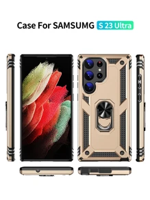 Ring Holder Phone Case - Gold - View 2