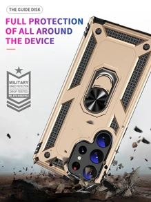 Ring Holder Phone Case - Gold - View 4