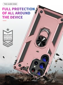 Funda para teléfono con anillo - Oro rosa - Ver 4