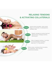 Body & Face Massage Board 1Pc Random Color Heart-Shaped Scrapping Massage Board - Multicolor - View 8