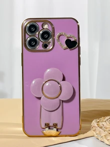 爱心造型手机支架套装，兼容 11/12/13/14/15 Pro Max、三星 S22/S23/S24+、vivo A04/A05/A14/A15/A24/A25/A34/A54、OPPO Reno、Realme、vivo、Redmi 13c+，国际版，非国内版。 - 紫色 - 查看 5