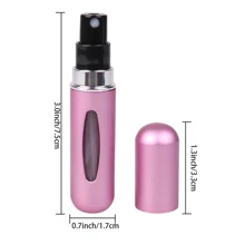 1pc Portable Perfume Spray Bottle - Baby Pink - View 6