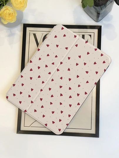 苹果心形图案保护壳 兼容 iPad 兼容 iPad 第 9 代/iPad 第 10 代