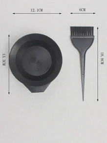 Styling Comb Set,1Pc Hair Dye Brush & 1Pc Bowl Tint Comb Hair Dyeing Comb,Hair Tools,Hair Products And Accessories For Barber Salon Beauty Travel Essentials