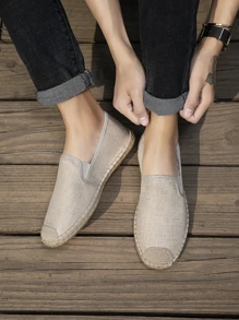 Men's Simple & Comfortable Loafers - Apricot - View 2