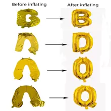 13pcs/Set Letter Design Birthday Decorative Balloon,Christmas