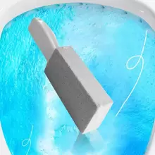 1/3 Peças Pedra De Limpeza Para Vasos Sanitários Pedra-pomes Natural Escova De Vasos Sanitários Pedra De Limpeza Rápida Com Cabo Longo Ferramenta De Banheiro