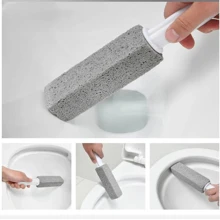 1/3 Peças Pedra De Limpeza Para Vasos Sanitários Pedra-pomes Natural Escova De Vasos Sanitários Pedra De Limpeza Rápida Com Cabo Longo Ferramenta De Banheiro