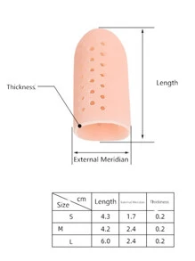 1對膚色大腳趾保護器 - 卡其色 - 查看 3