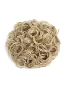 Claw Clip Messy Bun Hair Piece Wavy Curly Hair Bun Clip In Claw Chignon Ponytail Hairpieces Synthetic Tousled Updo Hair Extensions Scrunchie Hairpiece For Women - Multicolor - View 4