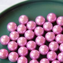 200入組無孔人造珍珠珠子，適用於DIY珠寶，手機殼，頭飾，鞋子和衣服裝飾 – 隨機發貨 - 彩色 - 查看 4