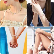 Set 28 cuadro alfabeto , con corazón & emoji con cuenta - Multicolor - Ver 2