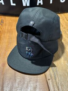 Men Baseball Cap - 黑色 - 查看 4