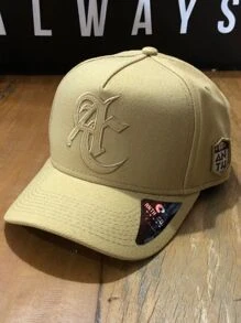 Men Baseball Cap - Mustard Yellow - View 1