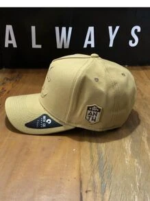 Men Baseball Cap - Mustard Yellow - View 3