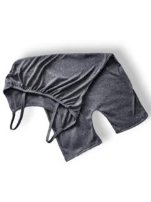 Jumper palazzo short mono tirantes 2 PIEZAS - Negro - Ver 3