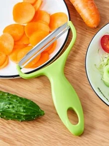 1pc Stainless Steel Cabbage Grater - A Multifunctional Kitchen Tool For Peeling, Shredding Slicing Veggies Fruits!