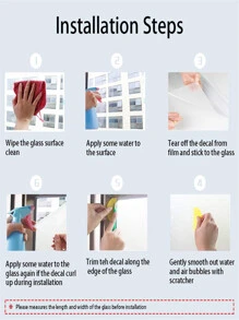 1 cuộn Phim Cửa Sổ Riêng Tư cho Cửa Sổ Kính Phim Cửa Sổ Phản Quang Chống Nắng Chặn Mờ Phim Cửa Sổ Riêng Tư Bám Tĩnh Không Dính Cho Văn Phòng Tại Nhà - màu đen - Xem 8