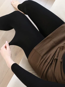 Mallas térmicas de un solo color - Negro - Ver 1