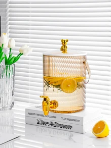 1pc Clear Water Pot - Gold - View 4