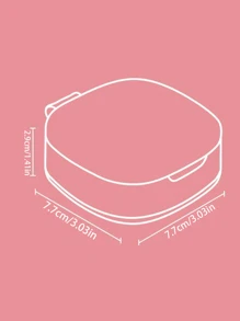 1 Mini Di Động 7 Ngày Sáng/Trưa/Đêm Chống Ẩm Cói Hộp Đựng Thuốc Cho Quản Lý Thuốc - Màu xanh lam - Xem 6