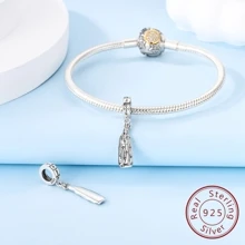 聖母吊飾吊珠吊墜原創手鍊項鍊 925 銀吊飾女士珠寶禮物 - 銀色 - 查看 3