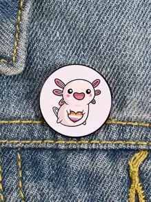 1 pieza Broche encantadora caricatura ajolote