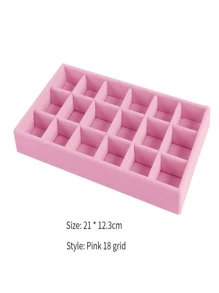 1入組多格首飾託盤 - 粉色 - 查看 10