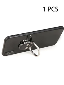 Halloween Skull Design Rotatable Phone Ring Holder Compatible With IPhone, Android Phone, Gift For Birthday, Family, Friends Finger Ring Holder, Phone Grip, Phone Accessories